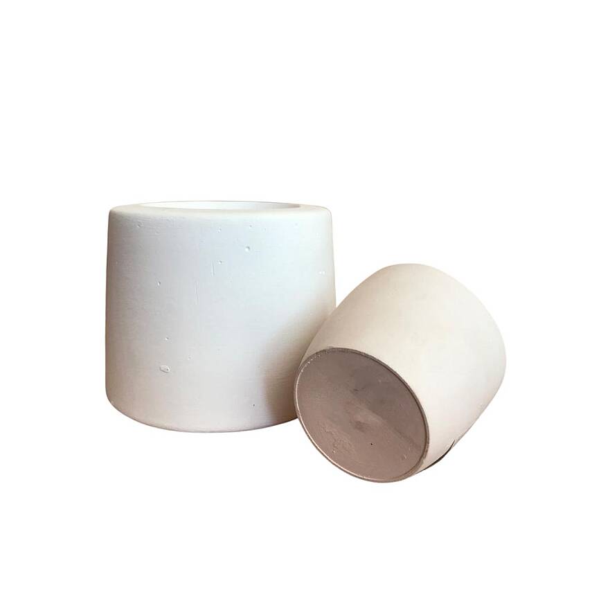 EK055 Alçı Kalıp - Seramik Döküm Kalıbı Tombul Fincan 5,5x6,5cm - 2