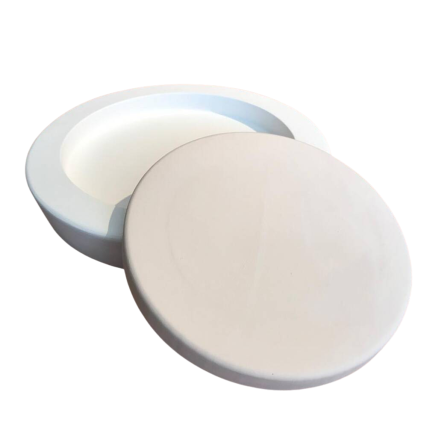 EK120 Alçı Kalıp - Seramik Döküm Kalıbı Yuvarlak Dik Kenarlı Tabak 20cm - 2